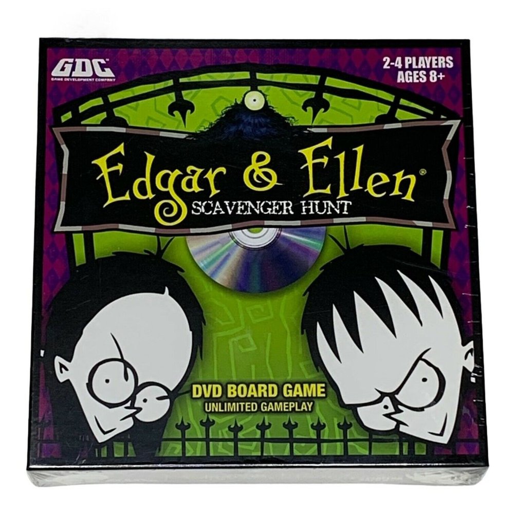 Edgar & Ellen Scavenger Hunt DVD Board Game